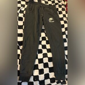 Nike Track & Field Joggers BLACK Men's SMALL